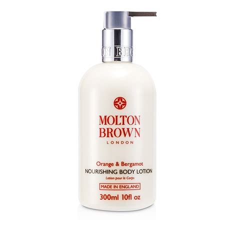 bergamot scented body lotion.